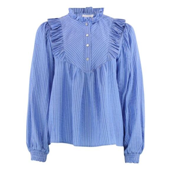 Continue - Continue Silke Stripe Bluse