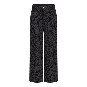 Co`couture ZebraCC Grey Wide Pants