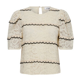 Co`couture LoraCC Lace Bluse