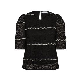 Co`couture LoraCC Lace Bluse