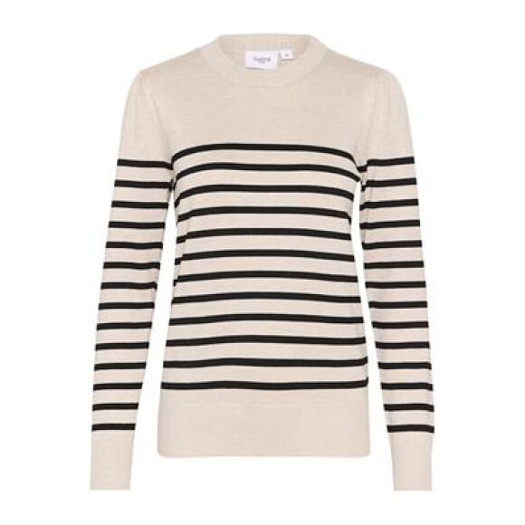 Saint Tropez  - Saint Tropez MilaSZ LS Striped Pullover