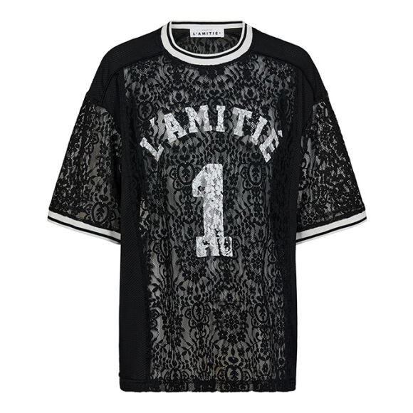 Haute L'amitie - Haute L´amitié Lace Football Tee